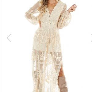 Wishlist Apparel Lace Dress!